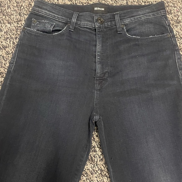 Hudson Jeans | High Rise Cropped Skinny | Dark Wash Luxe Fit | NWOT Size 27 - Picture 2 of 5